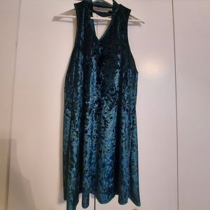 Dark Green Altar'd State Dress